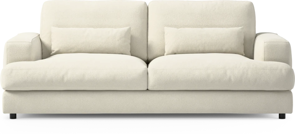 Noma - 3-sits soffa - Vit