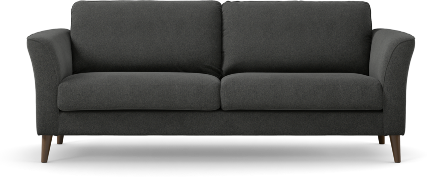 Bridge - 3-sits soffa - Svart