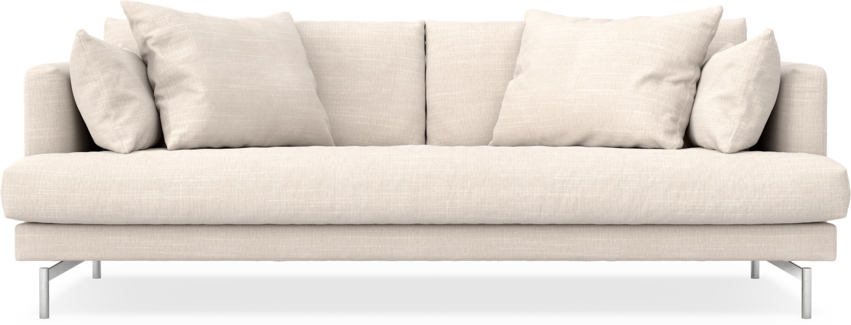 Harper - 3-sits soffa, hel dyna - Beige