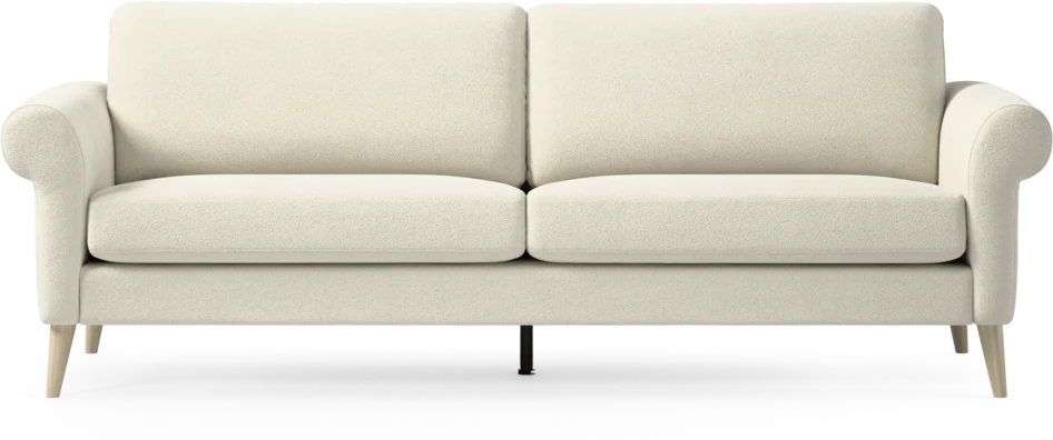 Bridge - 4-sits soffa - Vit