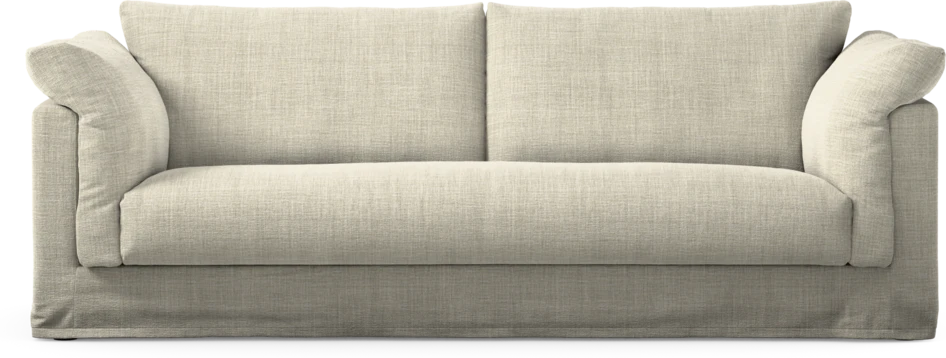 Cherrie Klädsel - Klädsel till 3-sits soffa, hel dyna - Beige