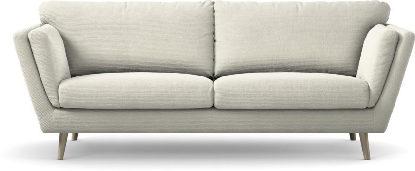Madison Lux - 3-sits soffa - Vit