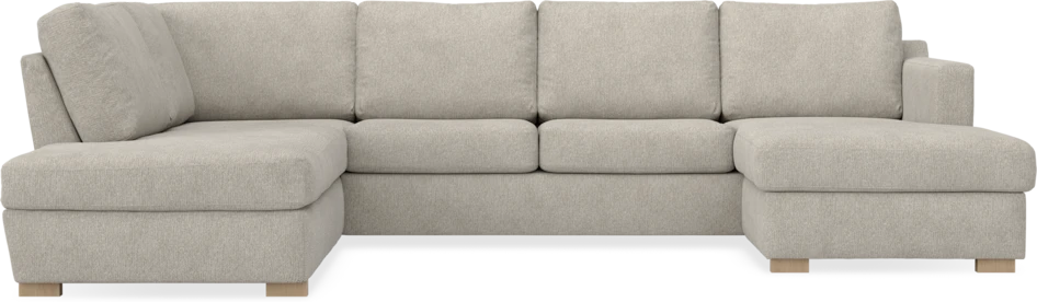 Friday - 3-sits soffa med divan vänster och schäslong höger - Beige