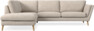 Madison Lux - 3-sits soffa med divan vänster - Vit