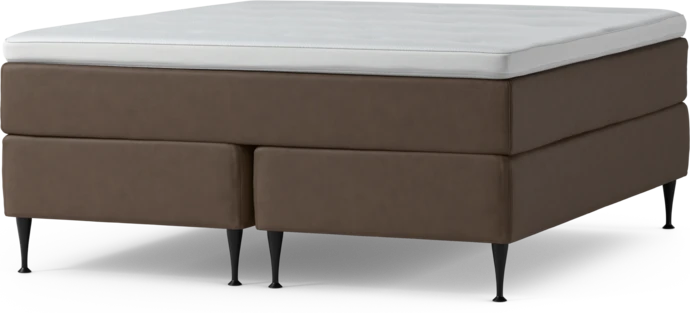 Delux Exclusive, Kontinentalsäng, dubbelsäng med bäddmadrass och sängben