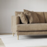 Harper - 3-sits soffa med divan vänster - Brun
