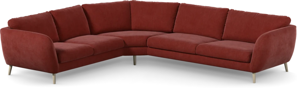 Madison Lux - Hörnsoffa 2+3-sits, hörn 2 - Rosa