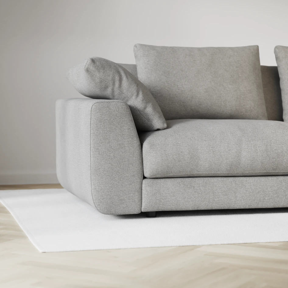 Amie - Bäddsoffa 4-sits - Grå