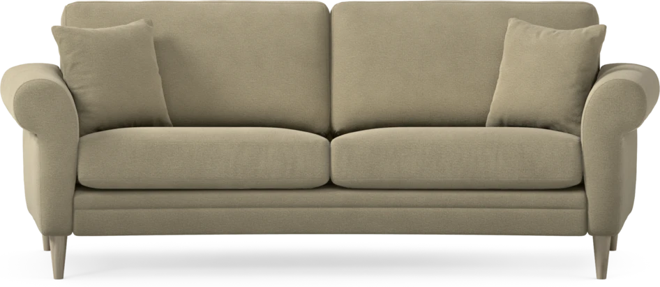 Eden - 2,5-sits soffa svängd - Beige