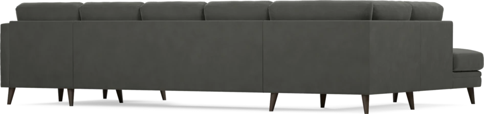 Eden - 3-sits soffa med divan vänster och schäslong höger - Grå