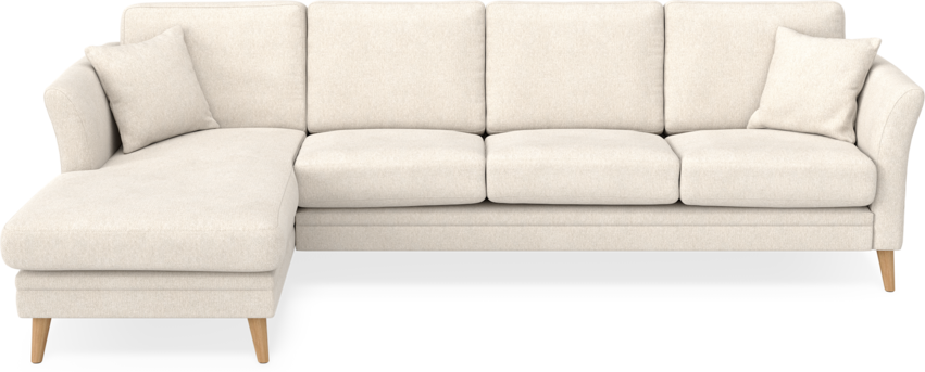 Eden - 3-sits soffa med schäslong - Beige