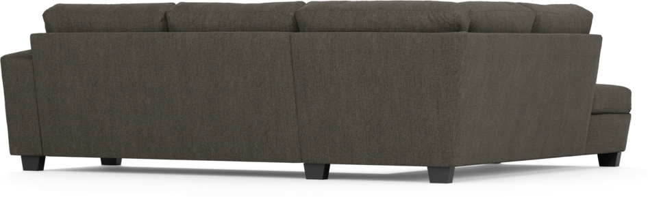 Friday - 2,5-sits soffa med divan vänster - Brun
