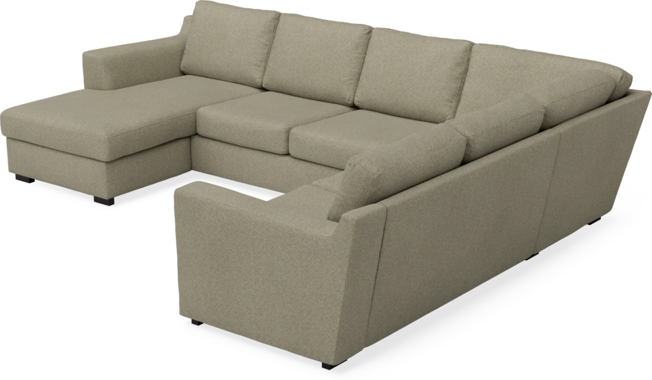 Friday - Hörnsoffa, 3+2-sits med schäslong vänster - Beige