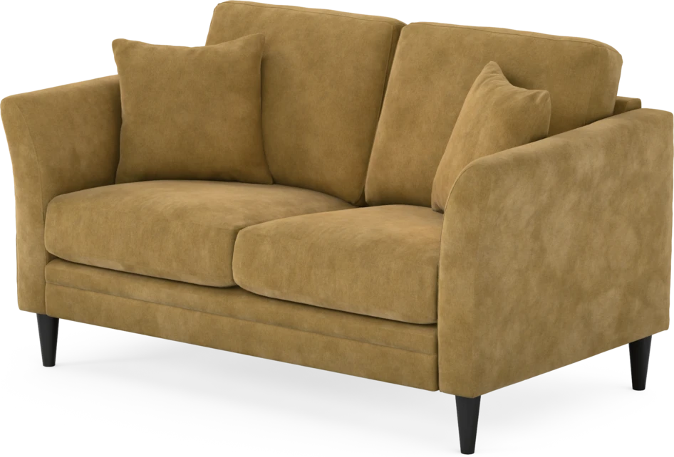 Eden - 2-sits soffa - Gul