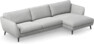 Madison Lux - 3-sits soffa med schäslong höger - Grå