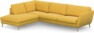 Madison - 3-sits soffa med divan vänster - Gul