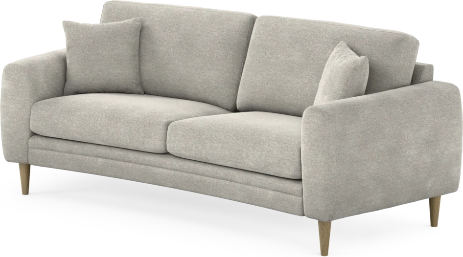 Eden - 2,5-sits soffa svängd - Grå