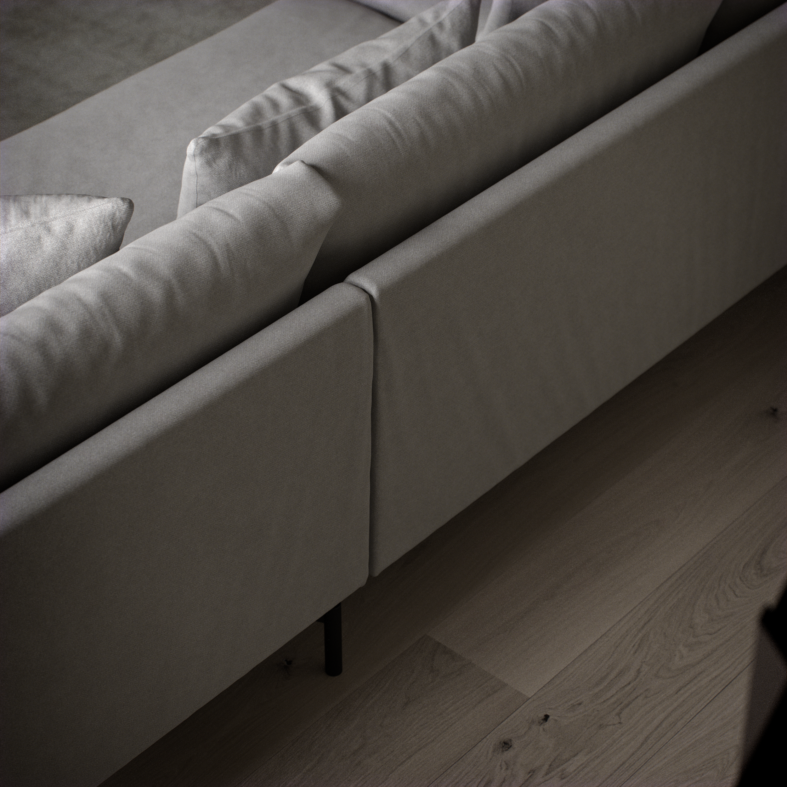 Harper - 3-sits soffa med divan höger - inspiration
