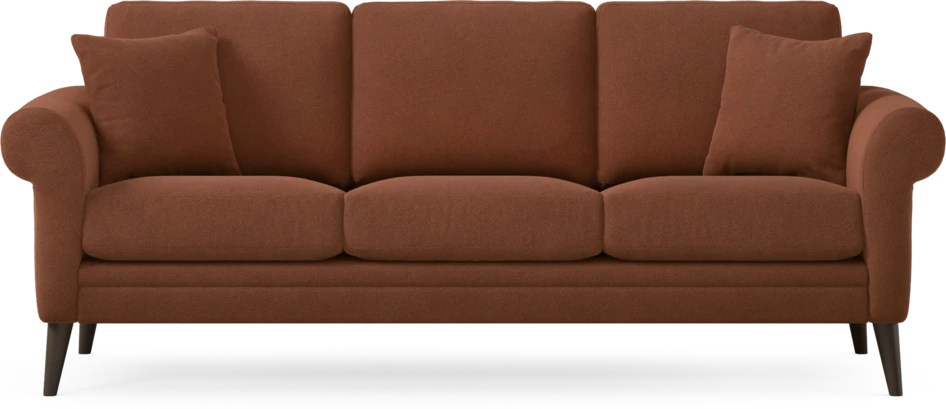 Eden - 3-sits soffa - Orange