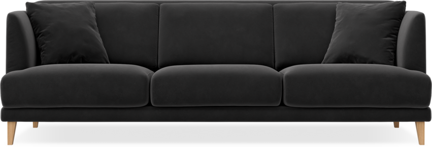 Macy Lux - 3-sits soffa XL - Grå