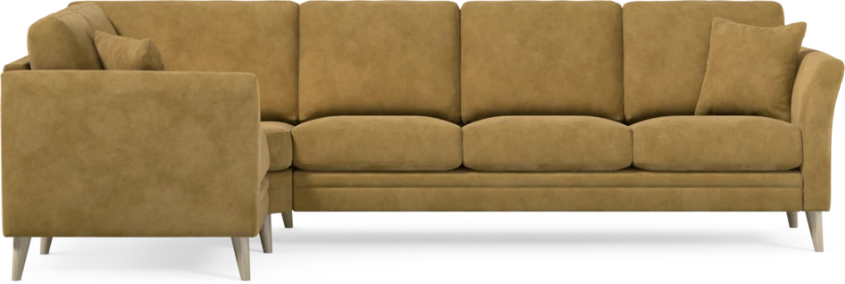 Eden - Hörnsoffa, 1+3-sits - Gul