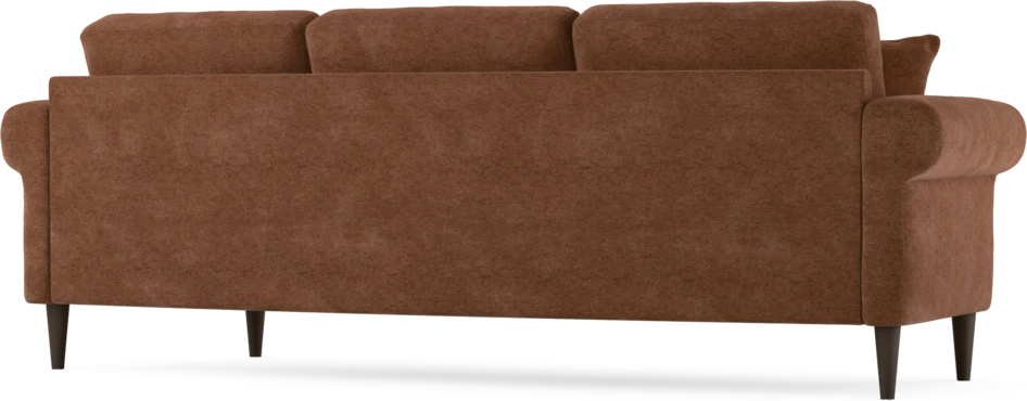 Eden - 3-sits soffa svängd - Orange
