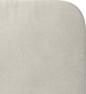 Delux Rundad - Sänggavel, 90-210 cm - Beige