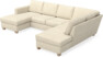 Friday - 3-sits soffa med schäslong vänster och divan höger - Beige