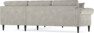 Eden - Hörnsoffa, 2,5+2,5-sits - Grå