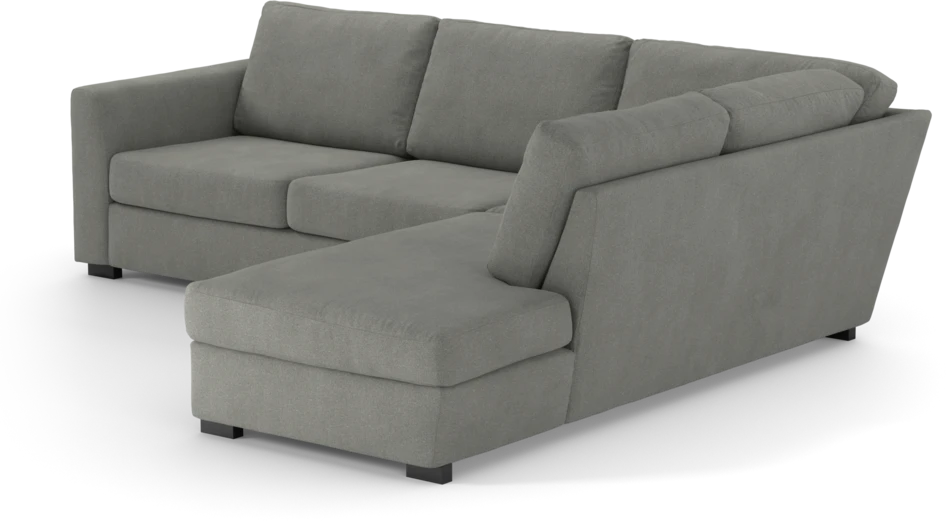 Friday - 2,5-sits soffa med divan höger - Grå
