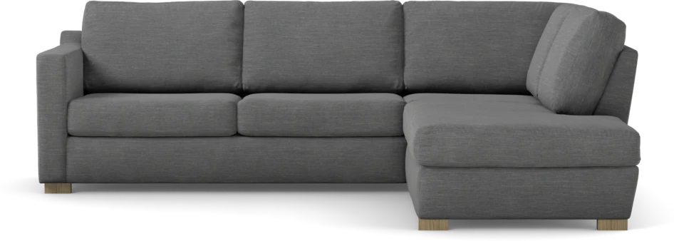 Friday - 2,5-sits soffa med divan höger - Grå
