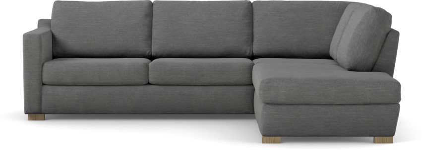 Friday - 2,5-sits soffa med divan höger - Grå