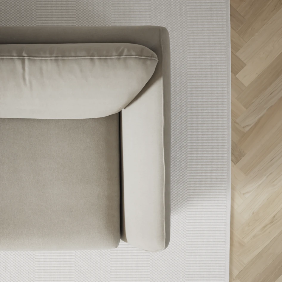 Madison Lux - Hörnsoffa 2+3-sits, hörn 1 - Grå