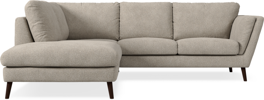 Madison Lux - 2-sits soffa med divan vänster - Vit
