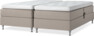 Delux Sense - Ställbar säng, dubbelsäng med bäddmadrass - Beige