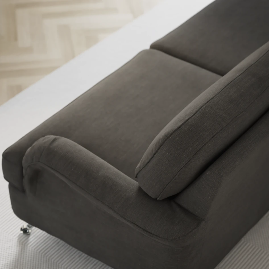 Oxford - 3-sits soffa svängd - Grå