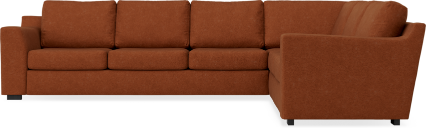 Friday - Hörnsoffa, 3+2-sits - Orange