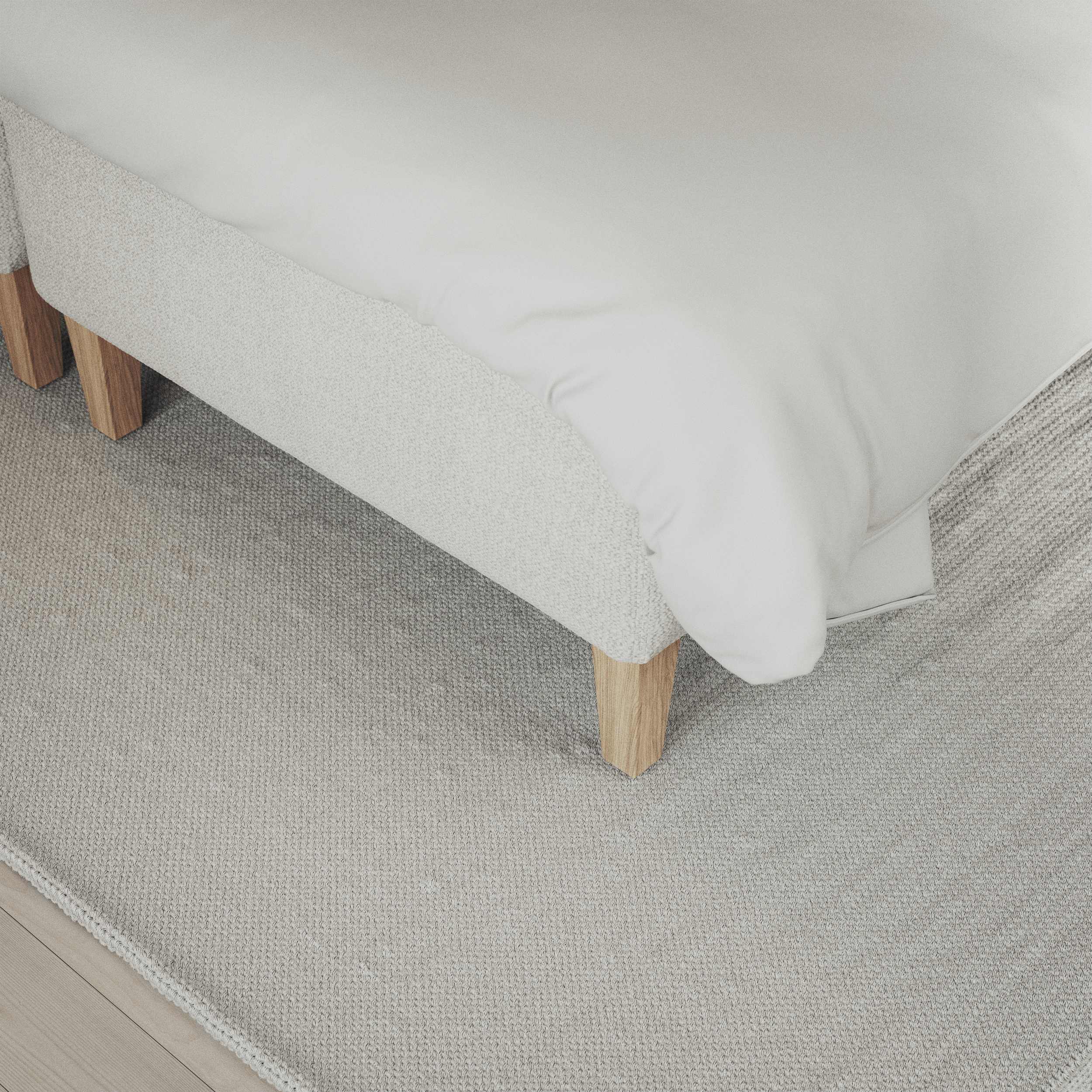 Delux Exclusive - Kontinentalsäng, enkelsäng 120 cm med bäddmadrass och sängben - inspiration