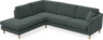 Eden - 2,5-sits soffa med divan - Grå
