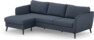 County - 3-sits soffa med flyttbar schäslong - Blå