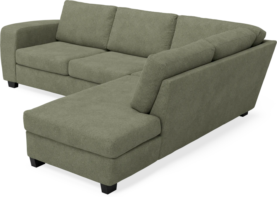 Friday - 2,5-sits soffa med divan höger - Vit