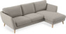 Madison - 2-sits soffa med schäslong höger - Beige