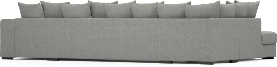 Town - 3-sits soffa med divan vänster och schäslong höger - Grå