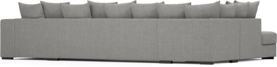 Town - 3-sits soffa med divan vänster och schäslong höger - Grå