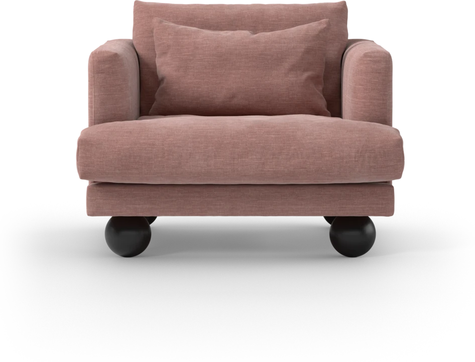 Harper - Fåtölj - Rosa