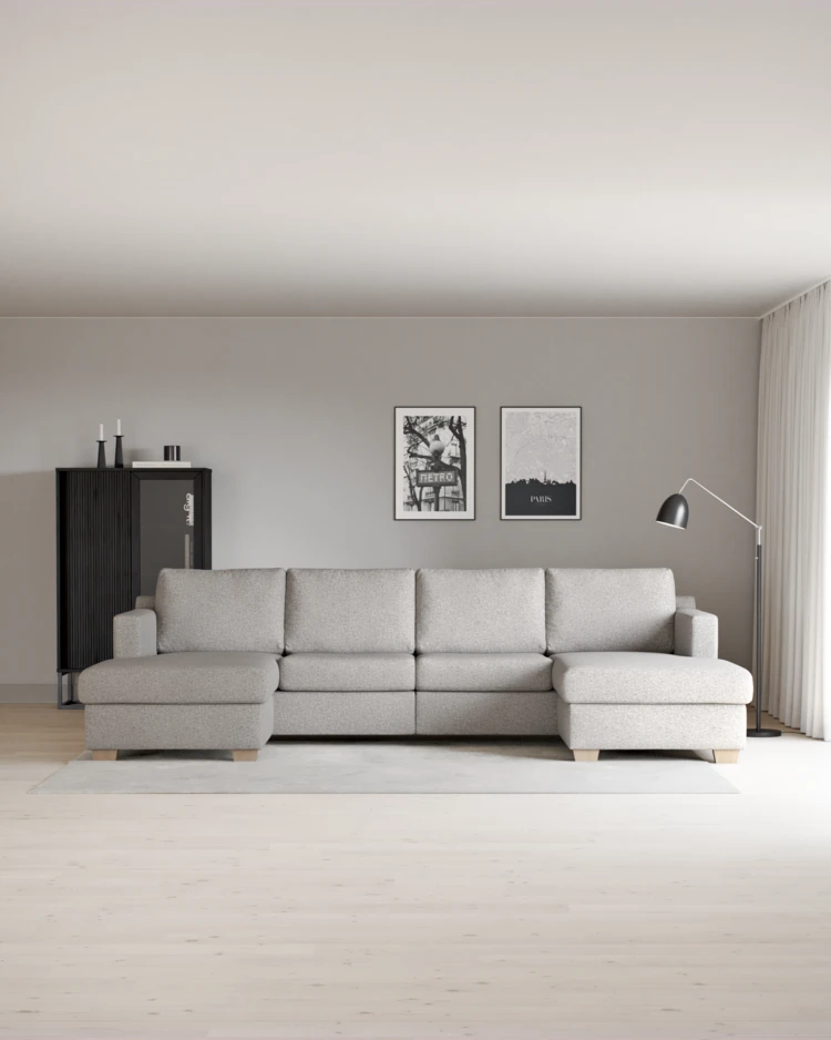 Friday - 2-sits soffa med två schäslonger - inspiration