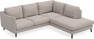 Madison - 2-sits soffa med divan höger - Beige
