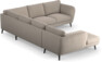 Madison Lux - Hörnsoffa med schäslong vänster - Beige