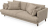 Harper - 3-sits soffa - Brun