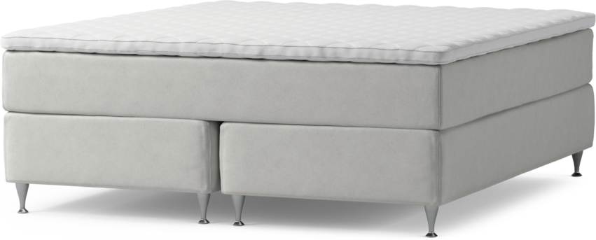 Delux Dream - Kontinentalsäng, dubbelsäng med bäddmadrass och sängben